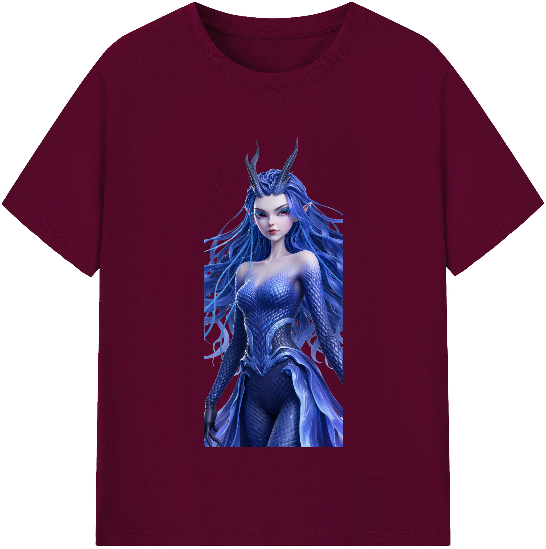 （画像用） Ne Zha 2 ナタ 魔童の大暴れ レディースカジュアルプリントTシャツ（綿100％）